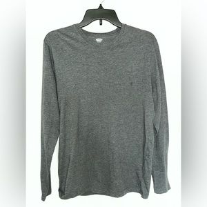 Old Navy Gray Long Sleeved T-Shirt M